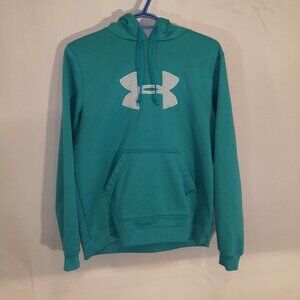 Under Armour Ladies Fleece Lined Teal Color Hoodie
